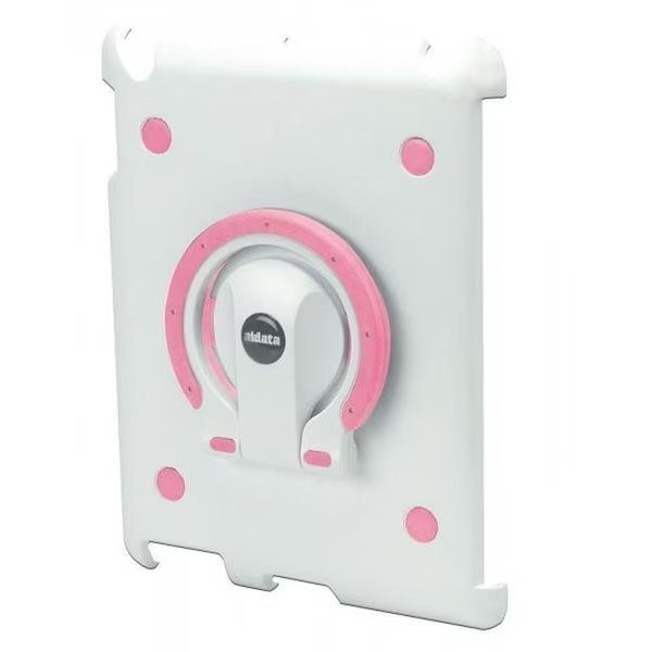 Aidata USA ISP202WP Stand for iPad 2 - White/Pink, Aidata Corp Co Ltd, Mfr#: ISP202WP